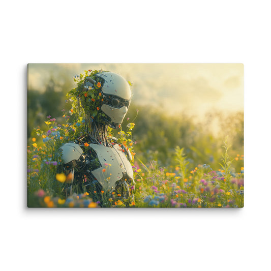 Mechanical Bloom 12″×18″
