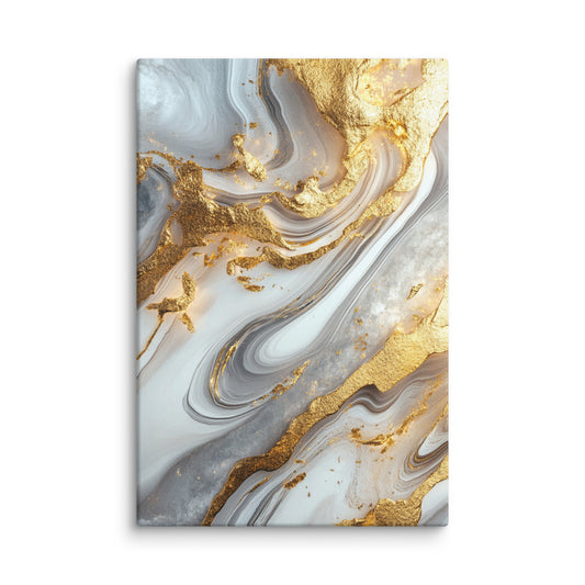 Aurum Drift 12″×18″