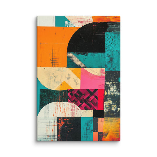 Abstract Construct 12″×18″