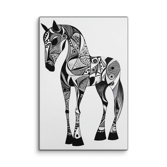 Equine Geometry 12″×18″