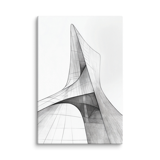 Architectural Flow 12″×18″