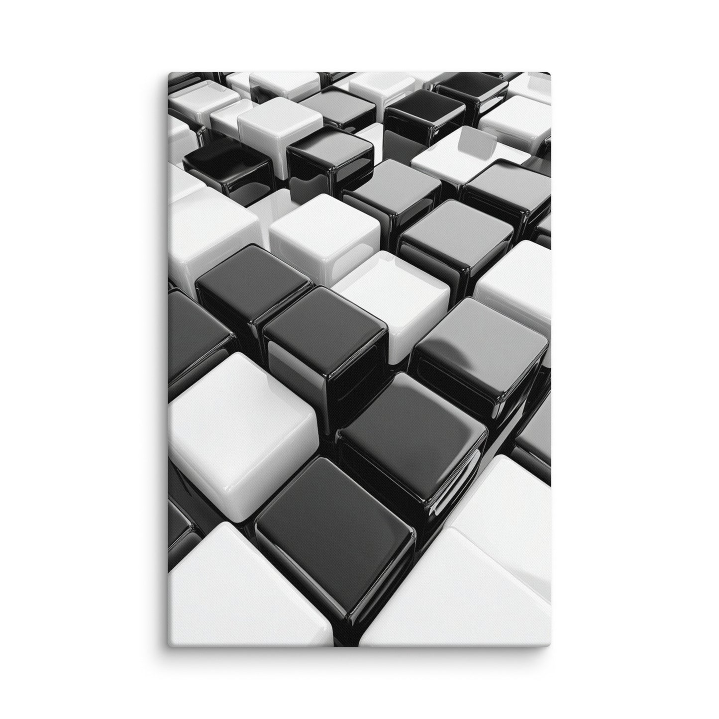 Monochrome Mosaic 24″×36″