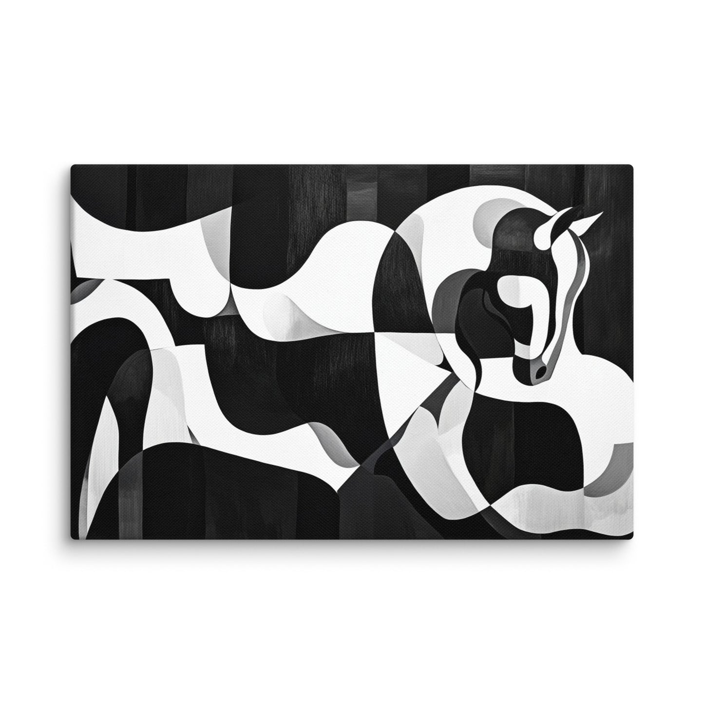 Bull Abstraction 8″×12″