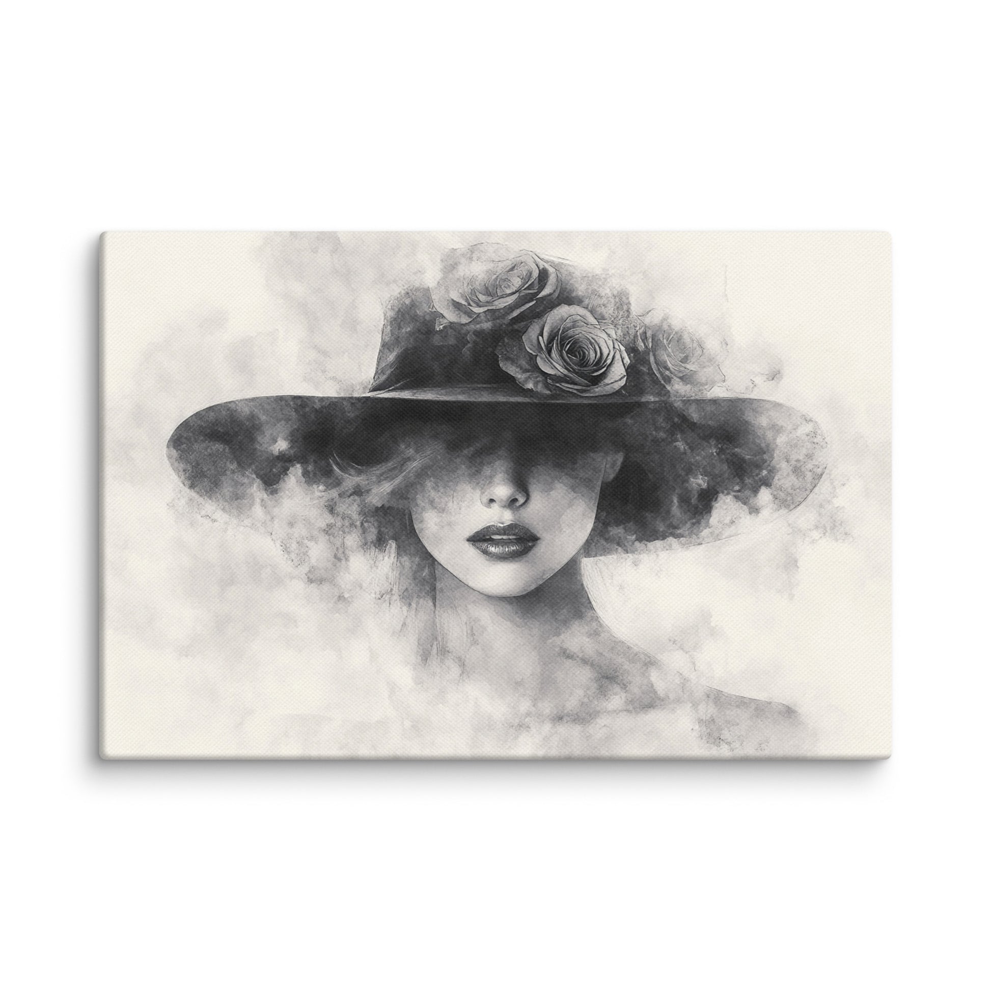 Veil of Roses 12″×18″