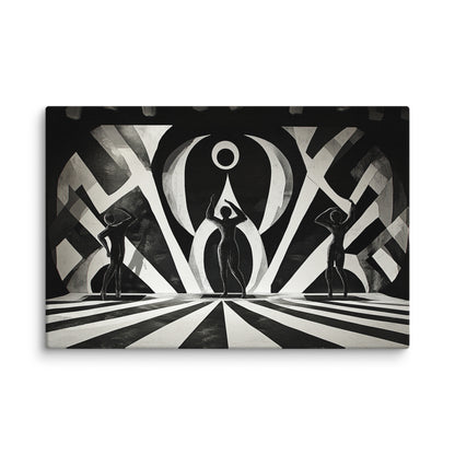 Symmetric Stagecraft 12″×18″