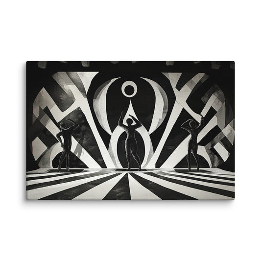 Symmetric Stagecraft 12″×18″