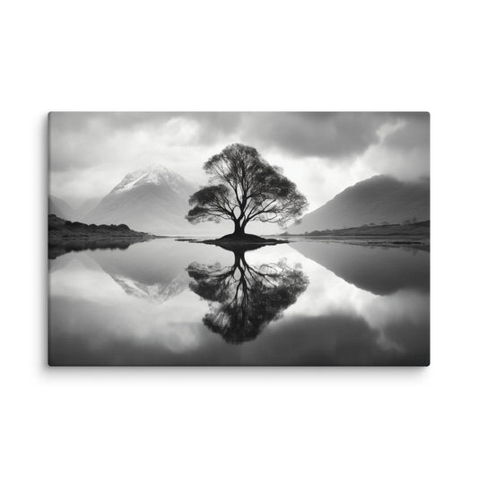 Serenity's Reflection 12″×18″