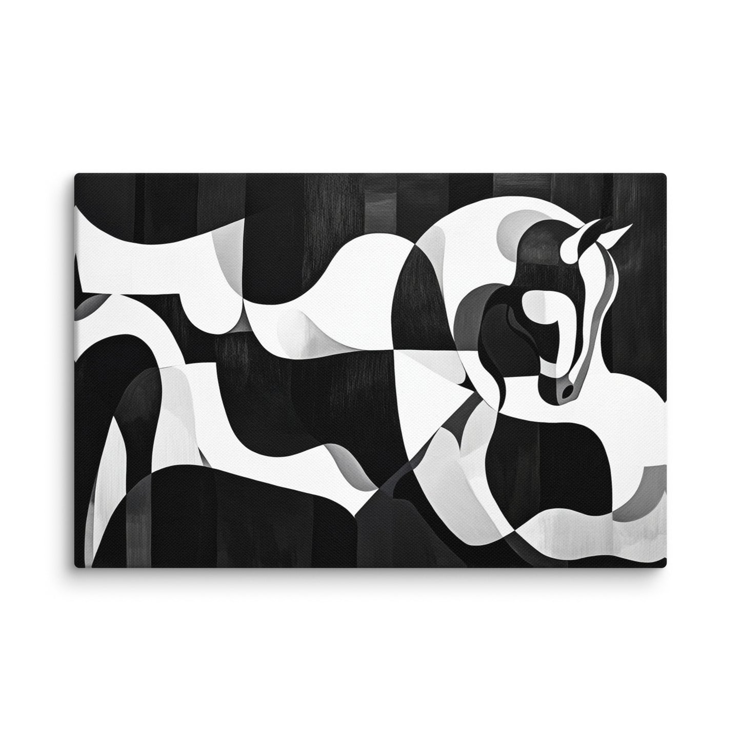 Bull Abstraction 12″×18″