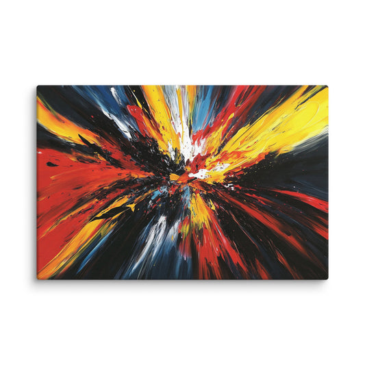Titan's Inferno 12″×18″