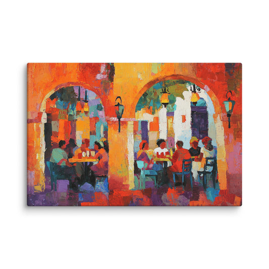 Sunlit Conversations 12″×18″