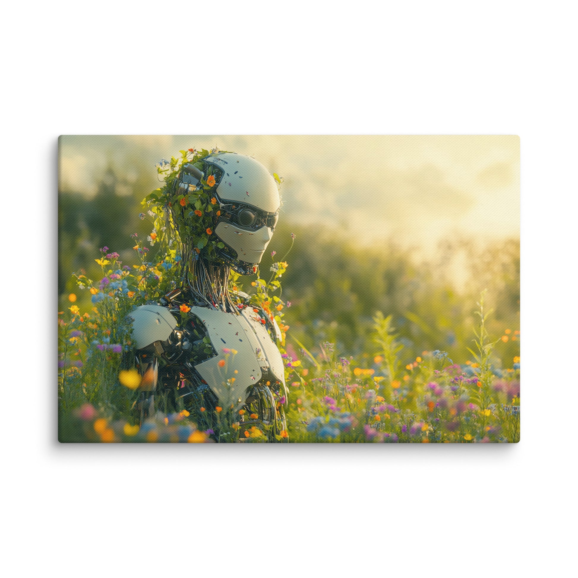Mechanical Bloom 12″×18″