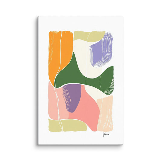 Organic Flow 12″×18″