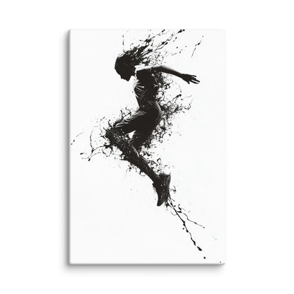 Explosive Grace 12″×18″