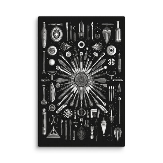 Radiant Relics 12″×18″