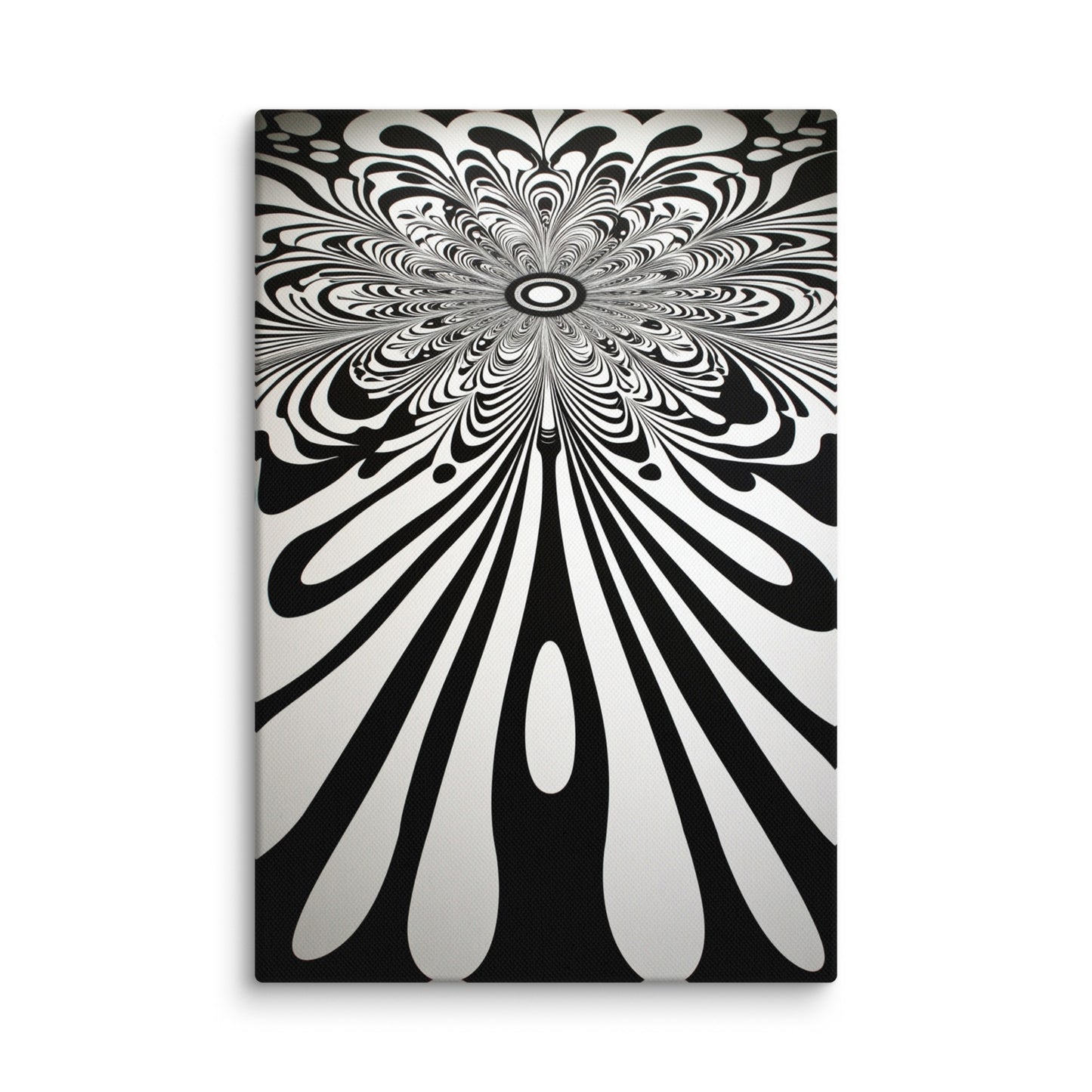 Radial Bloom 12″×18″