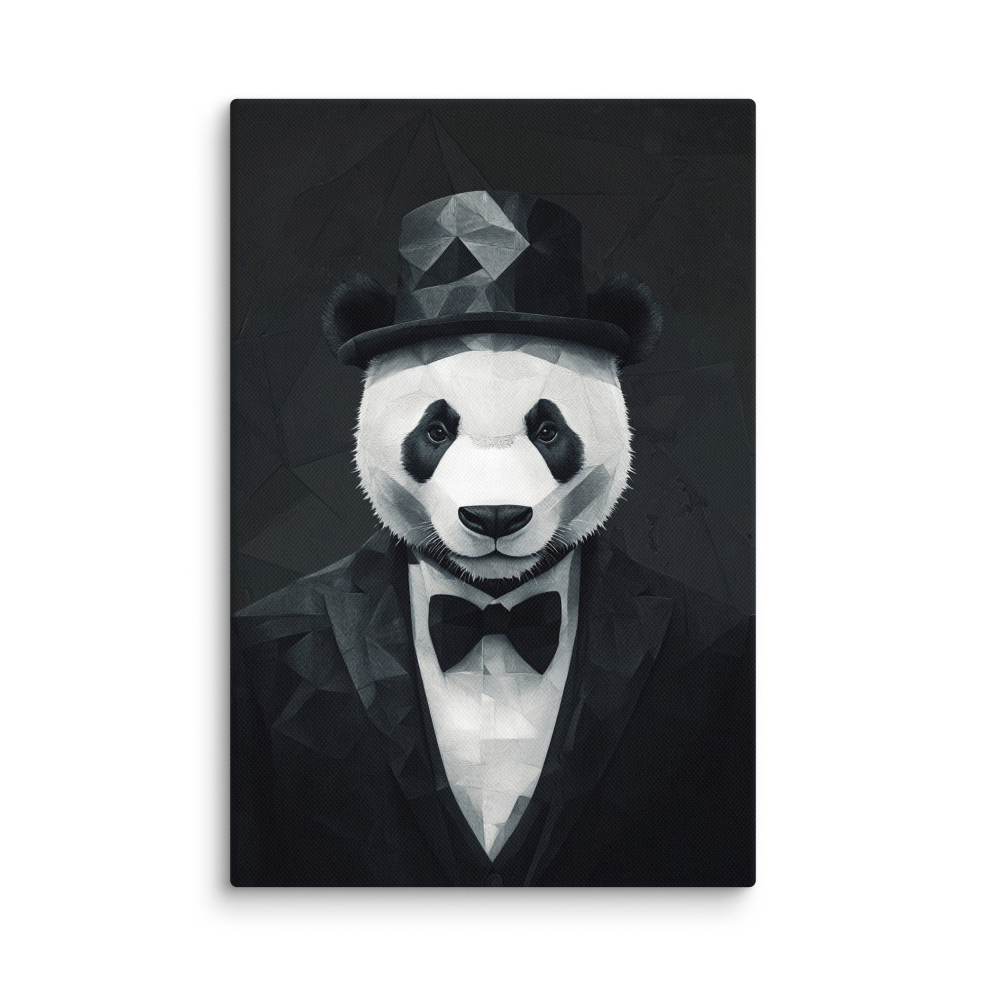 Panda Elegance 12″×18″