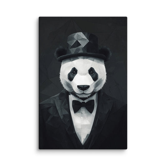 Panda Elegance 12″×18″