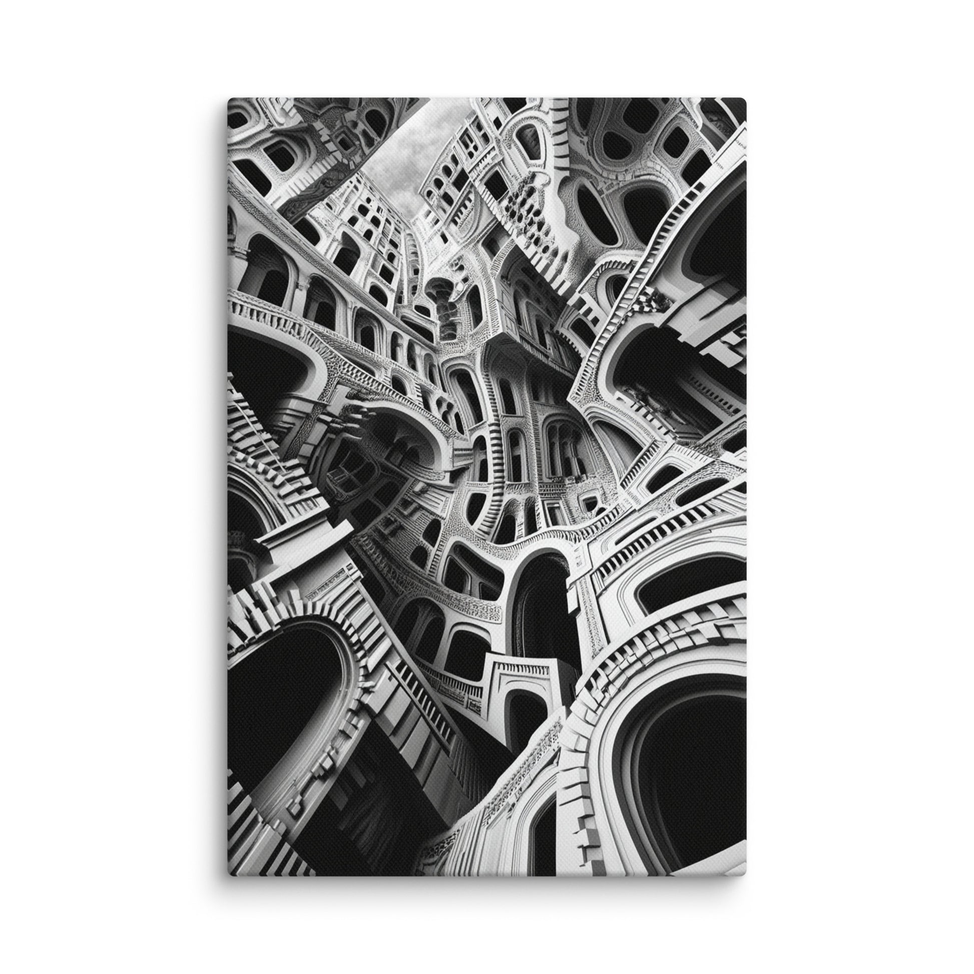 Labyrinthine Arches 12″×18″