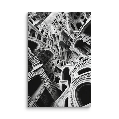 Labyrinthine Arches 12″×18″