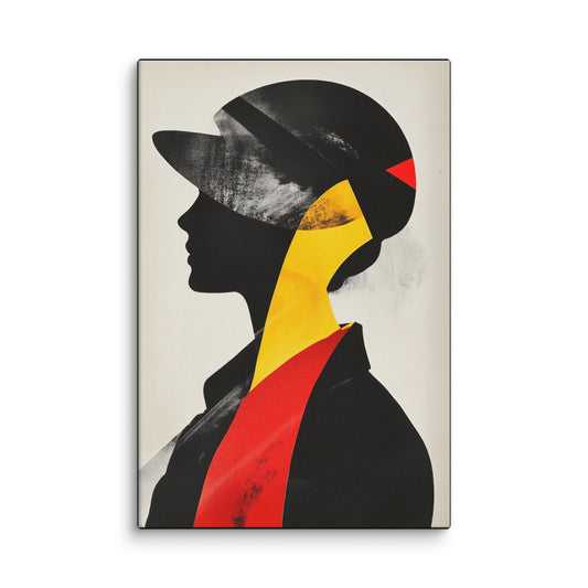 Geometric Sentinel 12″×18″