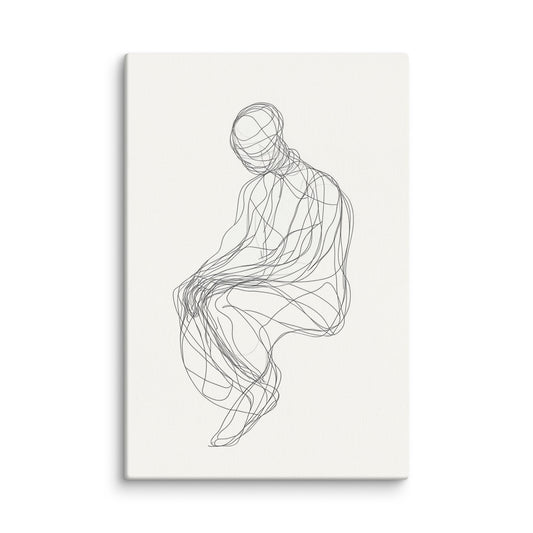 Ethereal Lines 12″×18″