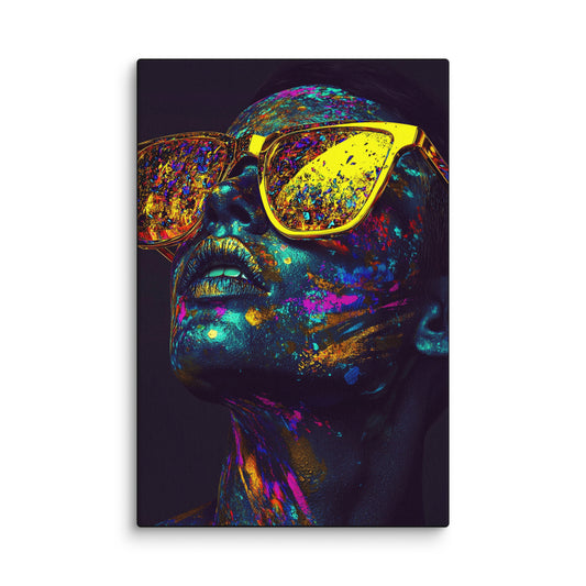 Neon Mirage 12″×18″