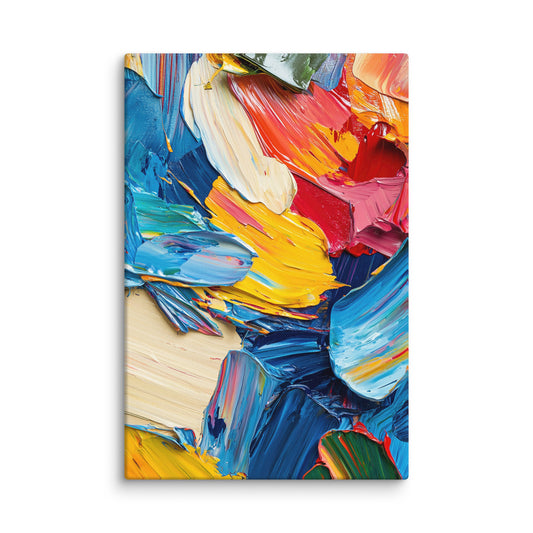 Impasto Burst 12″×18″