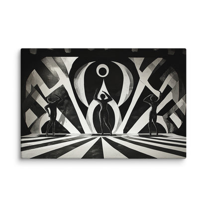 Symmetric Stagecraft 16″×24″