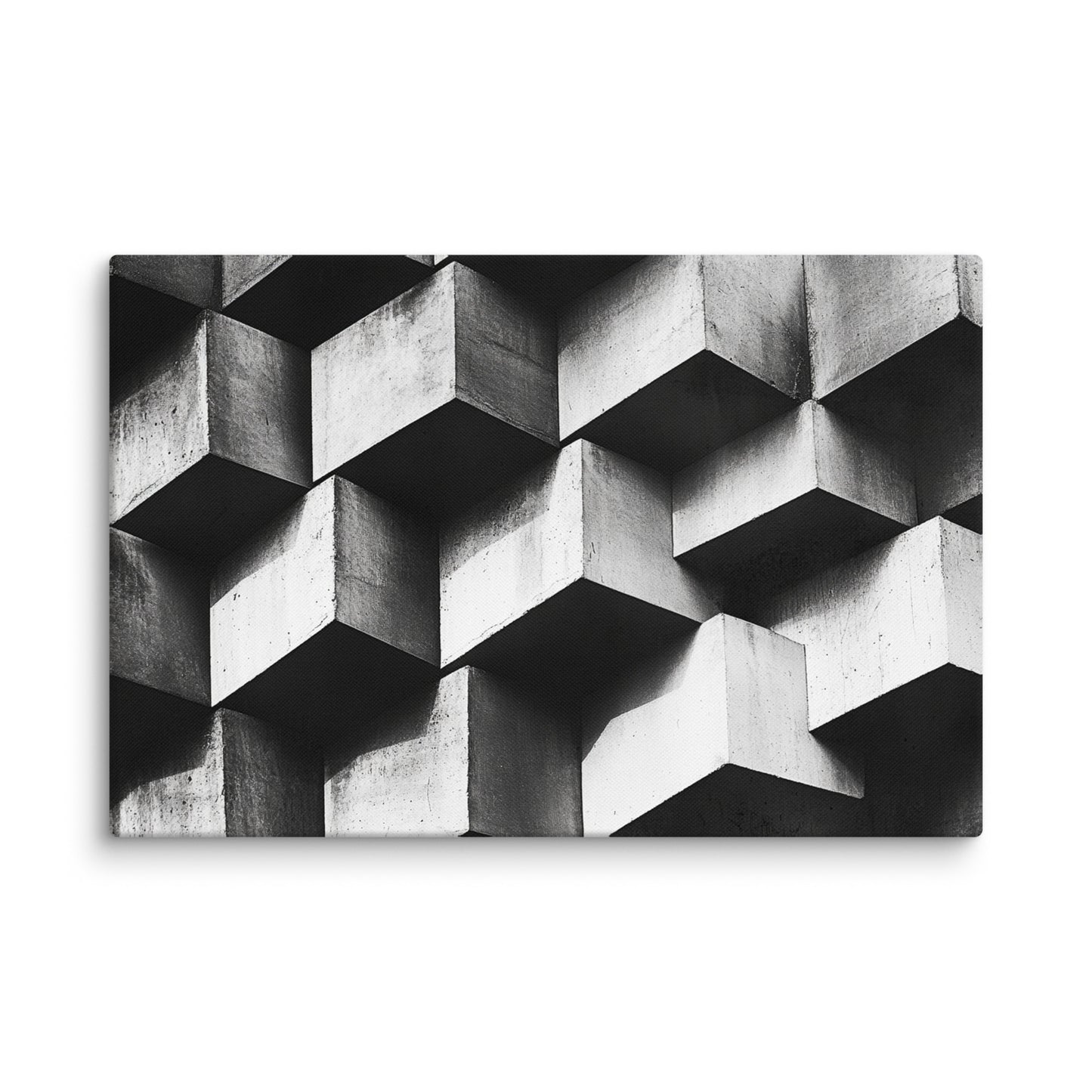 Monochrome Cube 16″×24″