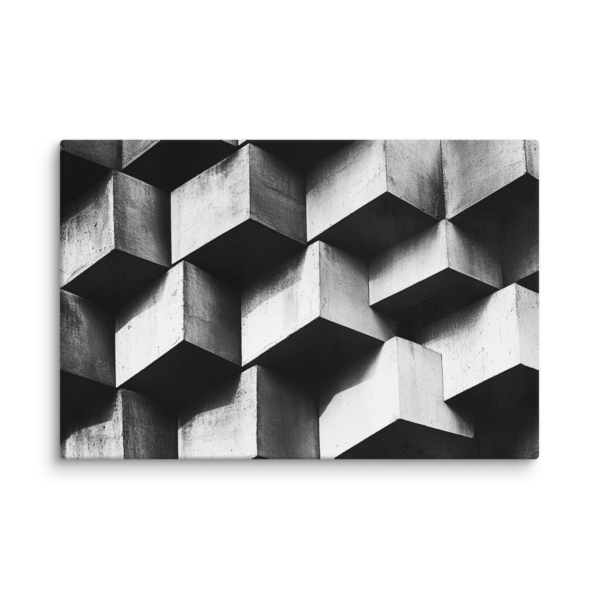 Monochrome Cube 16″×24″