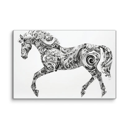 Mechanized Elegance 16″×24″