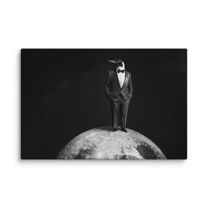 Lunar Penguin 16″×24″