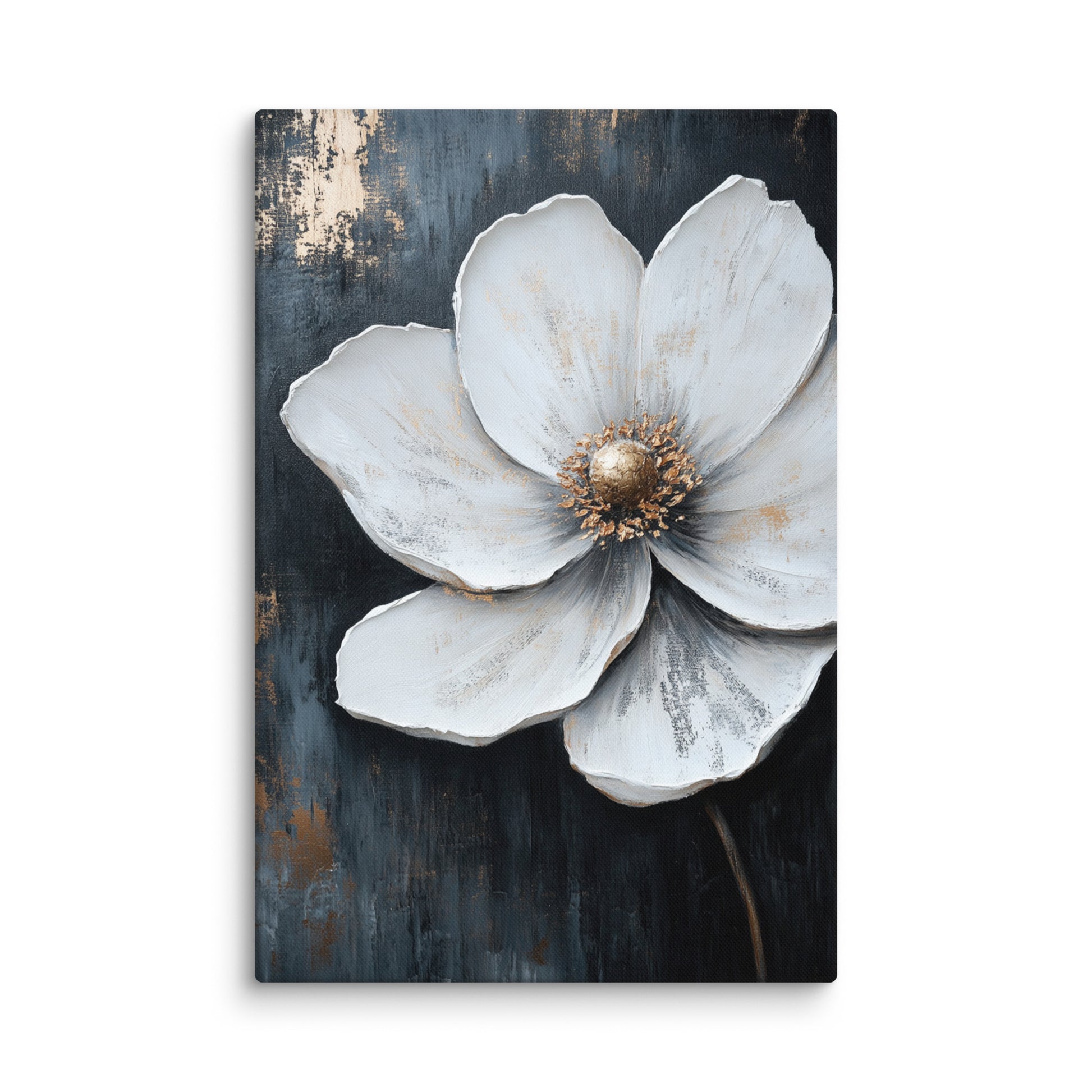 Silver Bloom 16″×24″