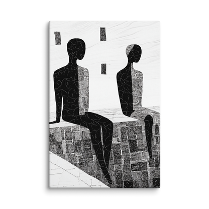 Fractured Bathhouse 16″×24″