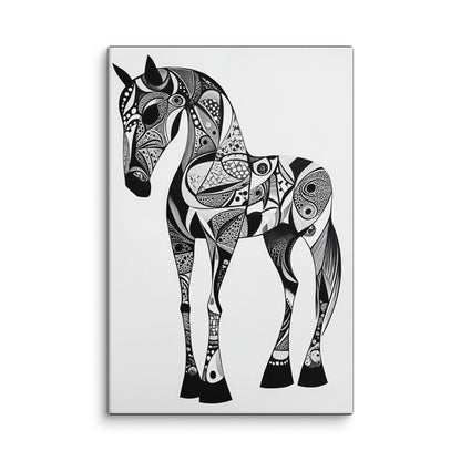 Equine Geometry 16″×24″