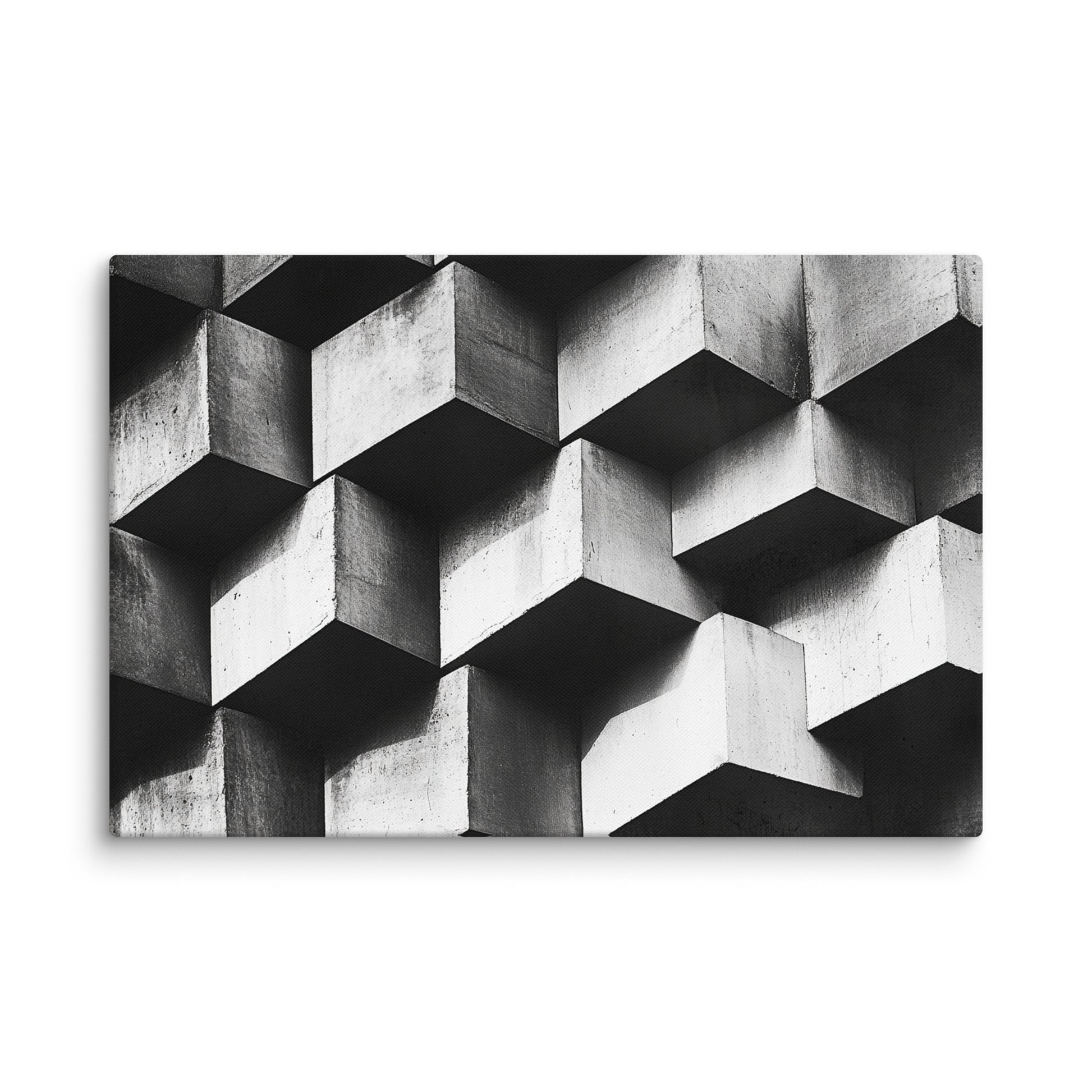 Monochrome Cube 20″×30″