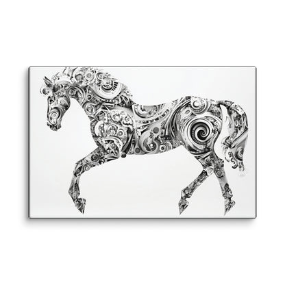 Mechanized Elegance 20″×30″