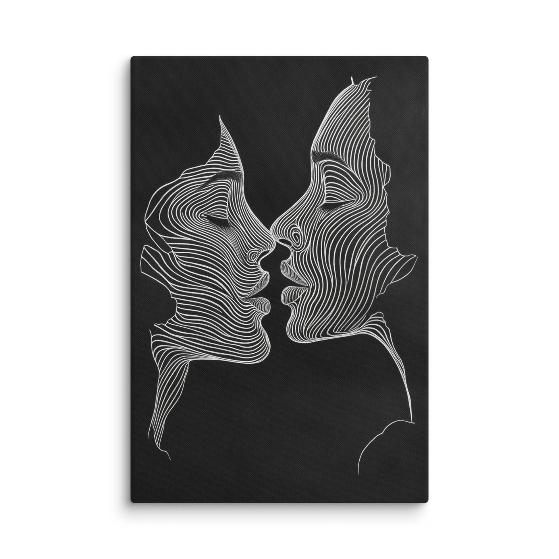 Whispered Secrets - Canvas Wall Art | Abstract, Colorful & Surreal Prints