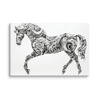 Mechanized Elegance 24″×36″
