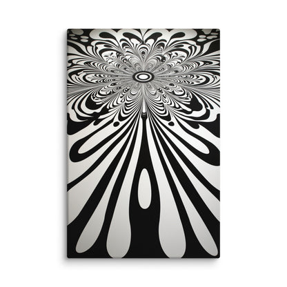 Radial Bloom 24″×36″