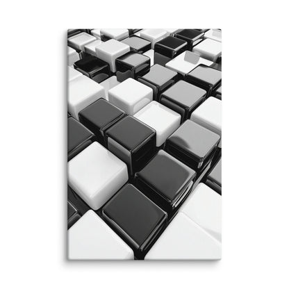 Monochrome Mosaic 24″×36″