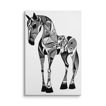 Equine Geometry 24″×36″