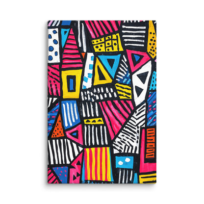 Tribal Rhythms 24″×36″