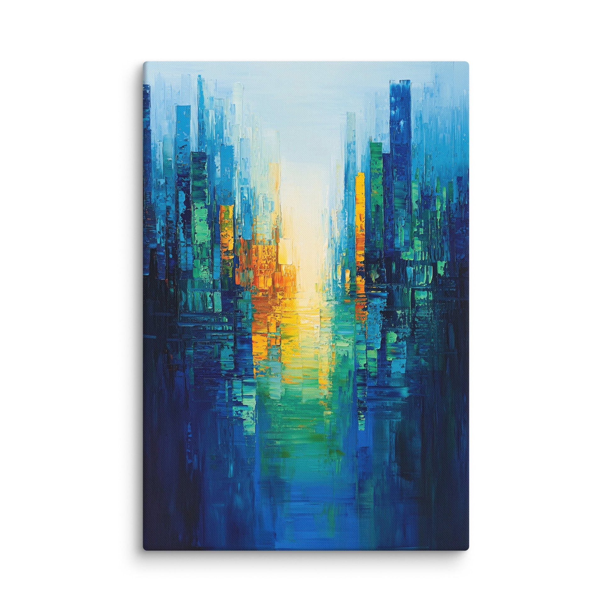 Metropolis of Hues 24″×36″