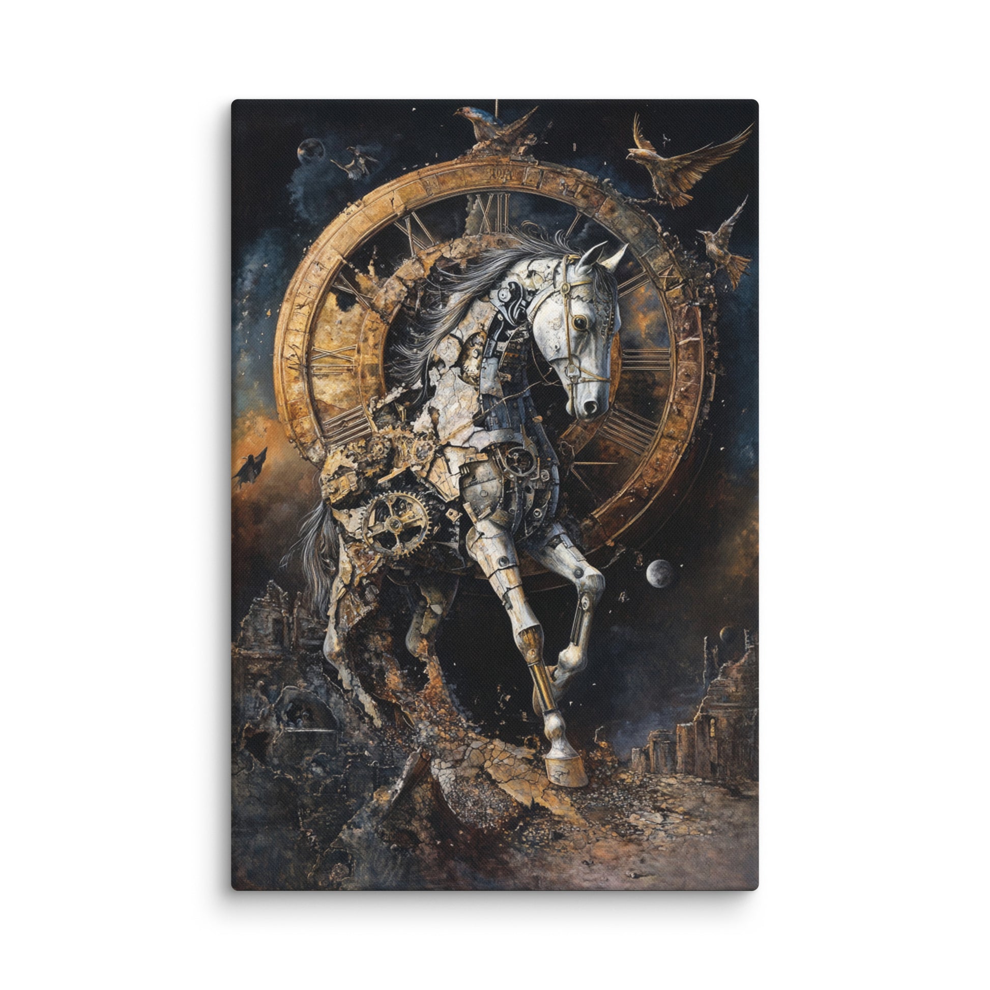Temporal Stallion 24″×36″