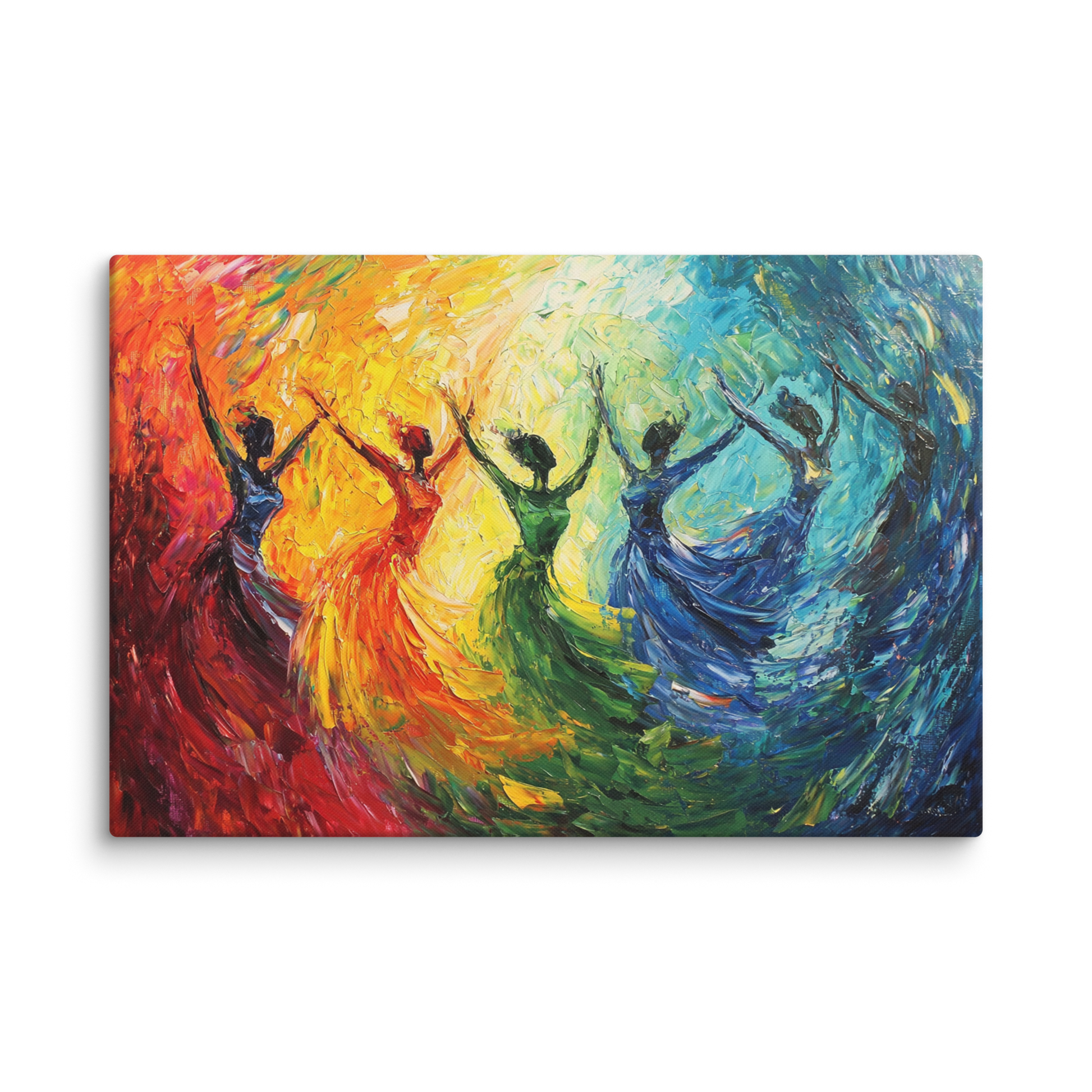Spectrum Waltz 32″×48″