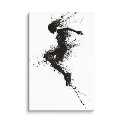 Explosive Grace 32″×48″