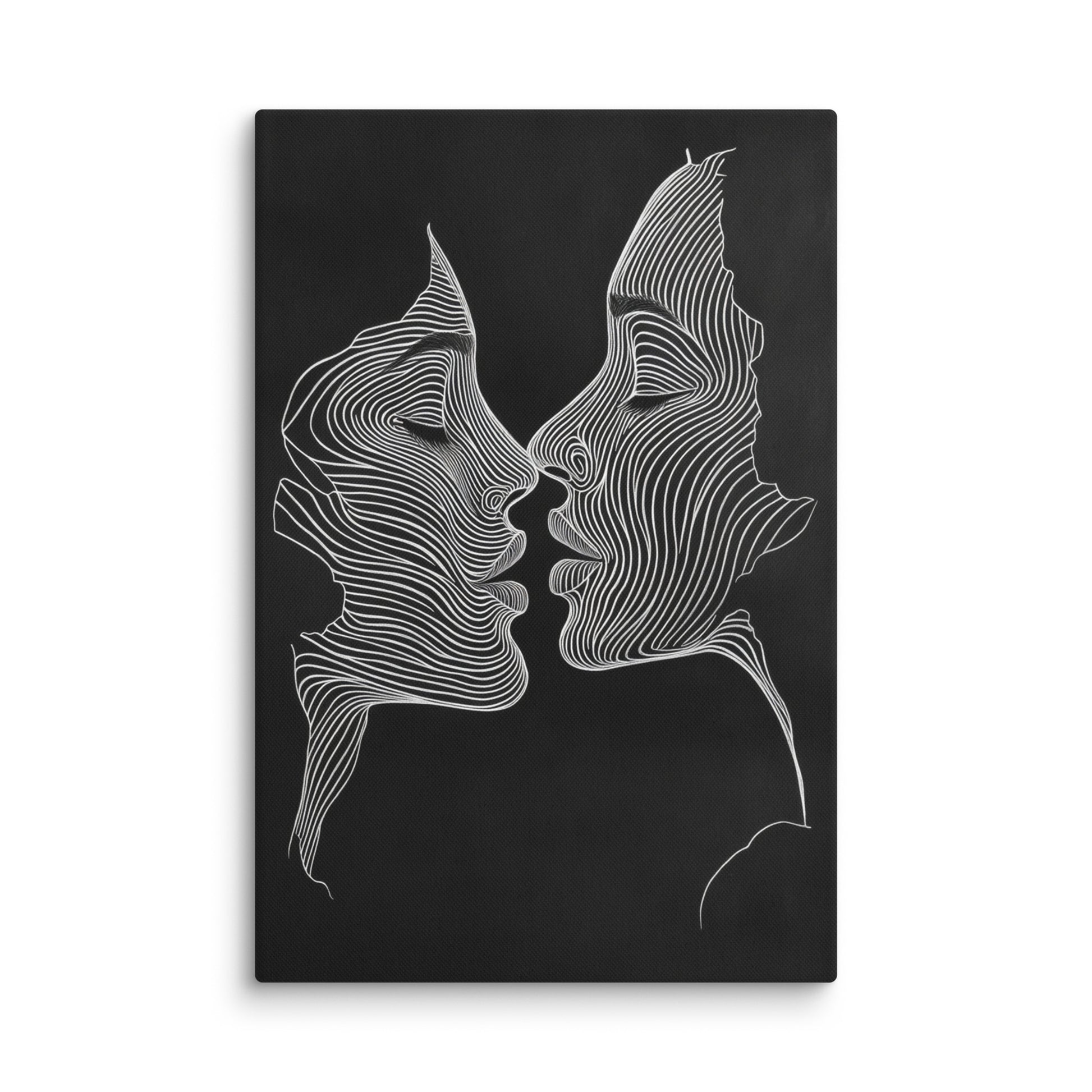 Whispered Secrets - Canvas Wall Art | Abstract, Colorful & Surreal Prints