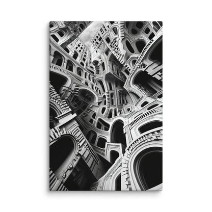 Labyrinthine Arches 32″×48″