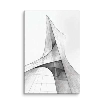 Architectural Flow 32″×48″